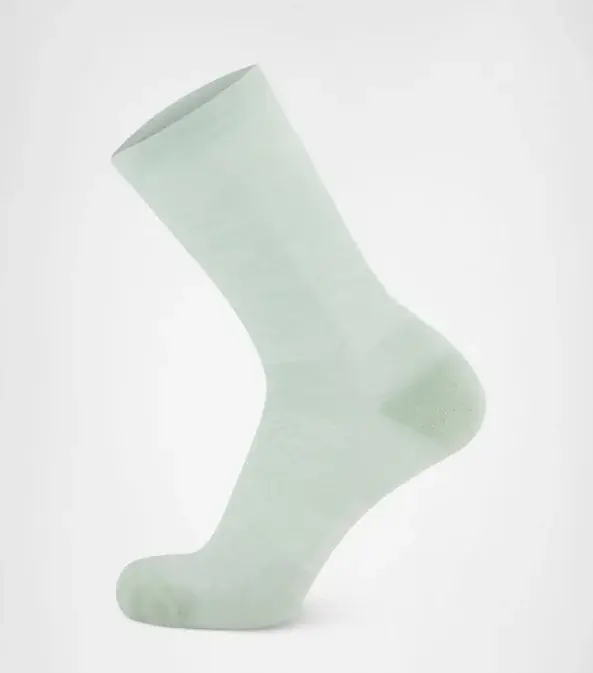 Omezená Nabídka Mons Royale Atlas Crew Sock Plaited M světle zelená