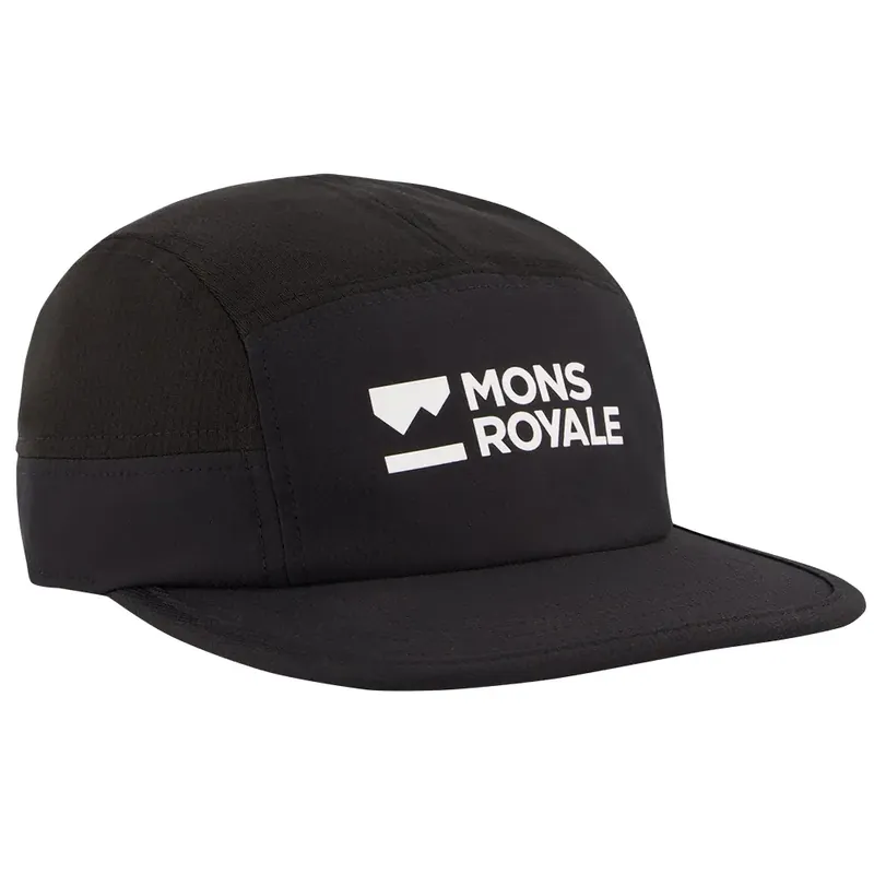 Mons Royale Velocity Trail Cap UNI černá Sleva