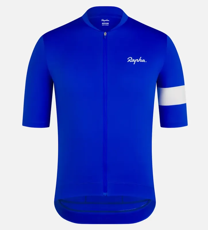 Oblíbený Cyklistický dres Rapha Core S modrá