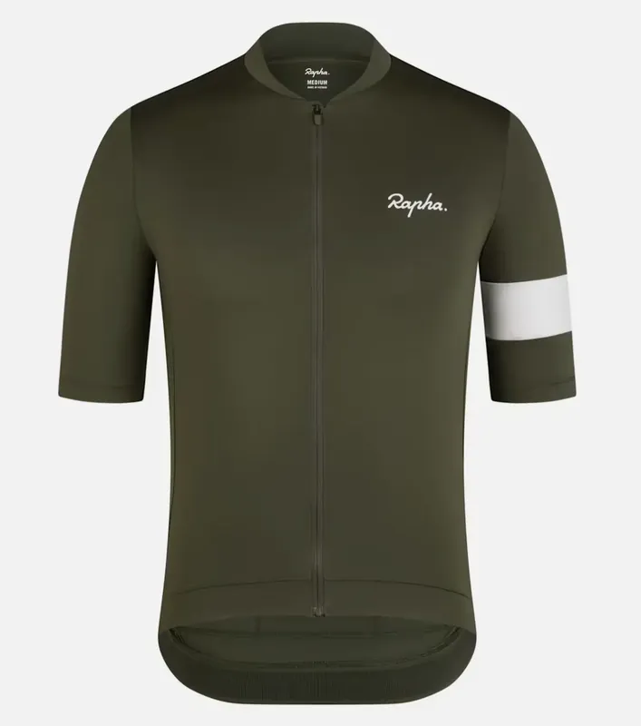 Jen Po Omezenou Doba Cyklistický dres Rapha Core XL zelená