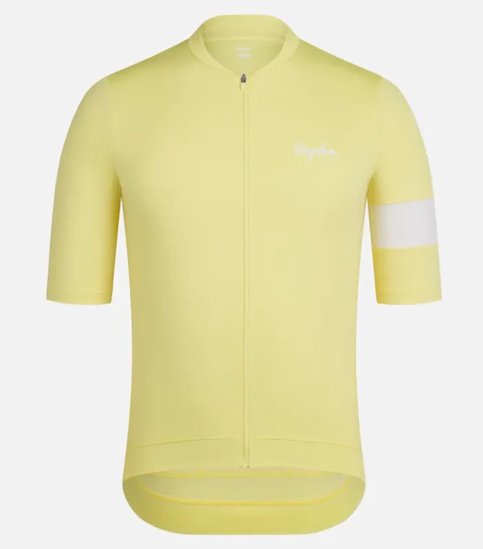 Cyklistický dres Rapha Core XXL žlutá Nízká Cena