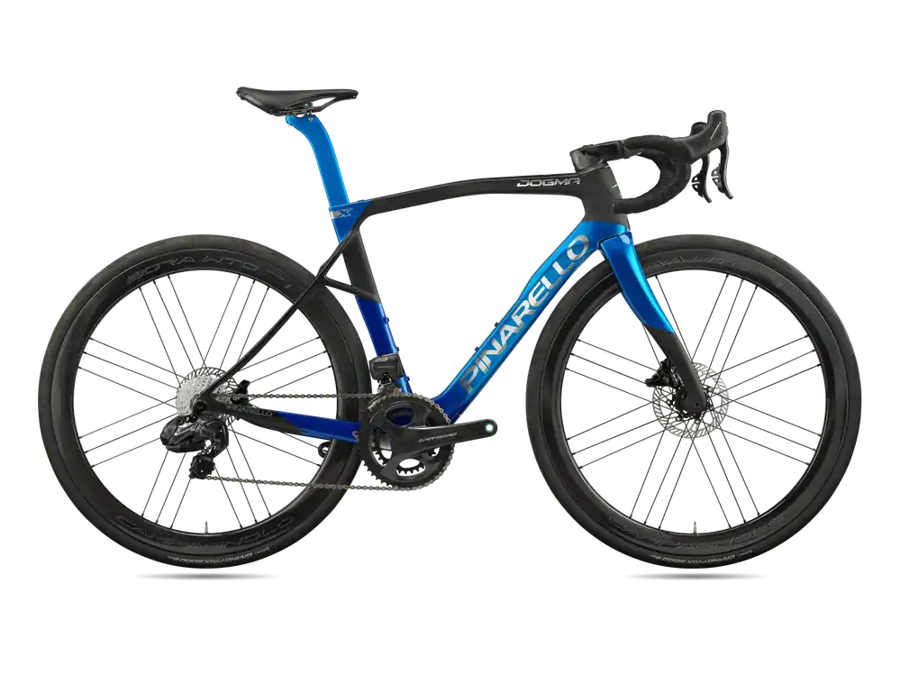 Pinarello DOGMA X CAMPAGNOLO Super Record EPS 2x12 DB Wireless (MY25) 465 modrá/černá Dokud Zásoby Vydrží