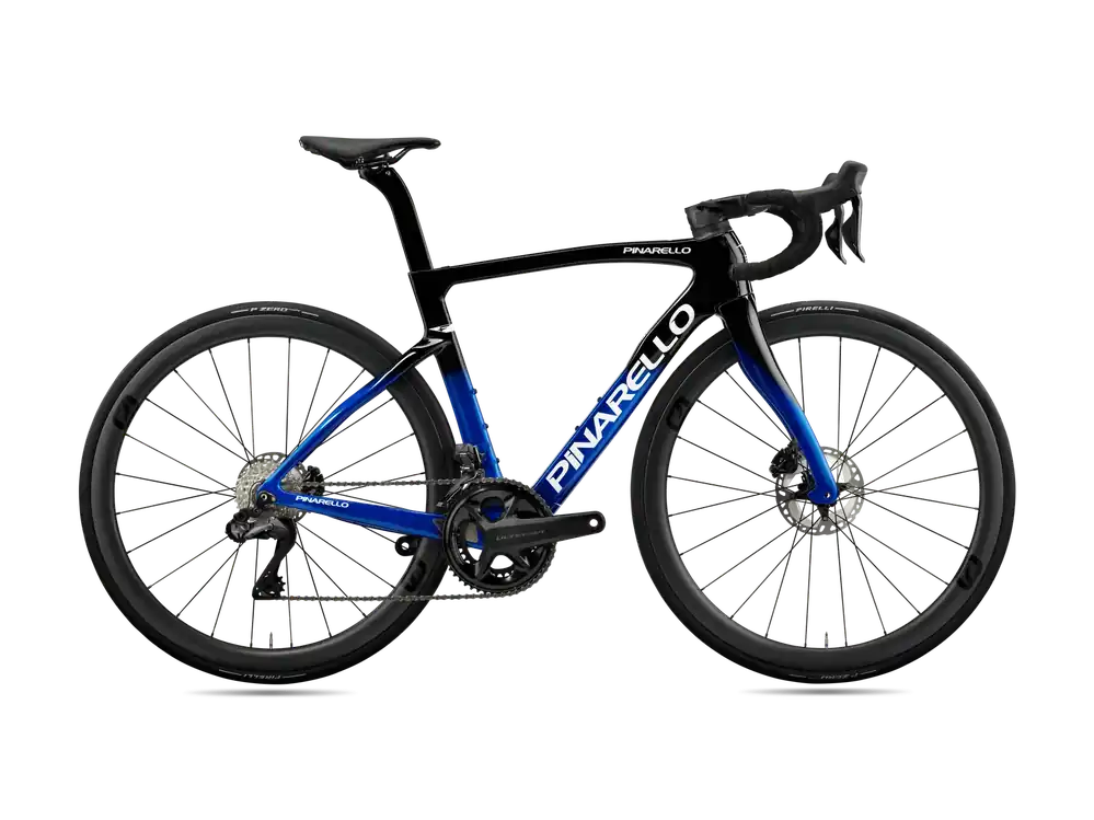 Pinarello F SERIES F7 Ultegra Di2 2x12 DB (MY25) 560 modrá/černá Oblíbený