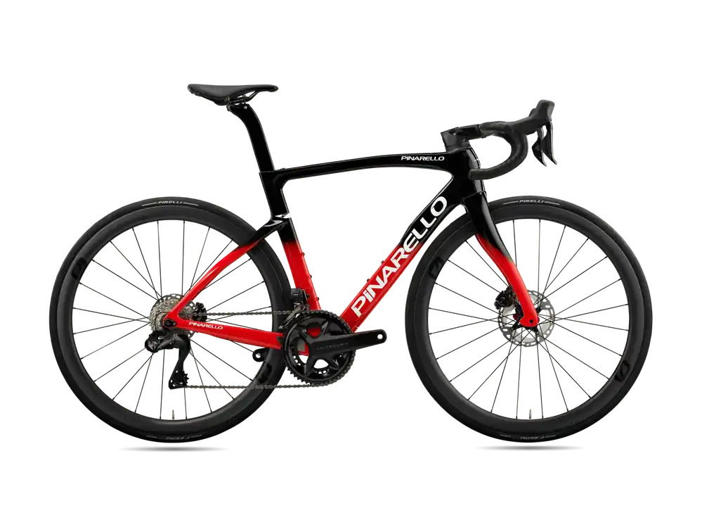 Pinarello F SERIES F7 Ultegra Di2 2x12 DB (MY25) 530 červená/černá Horká Nabídka
