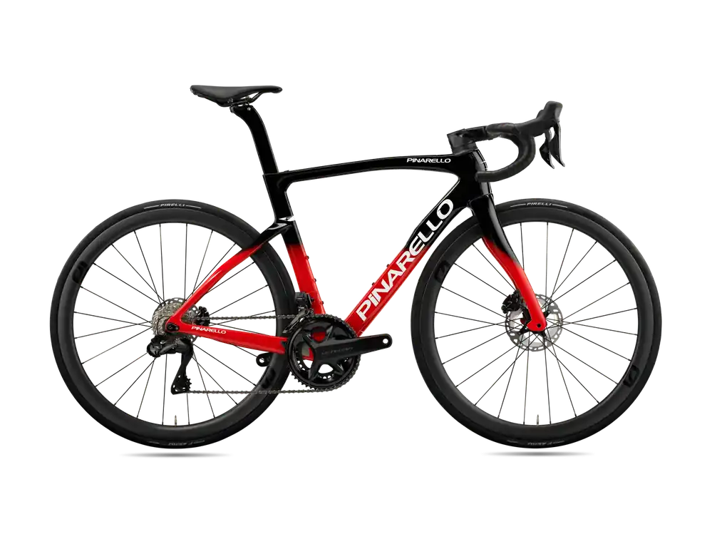 Výprodej Pinarello F SERIES F7 Ultegra Di2 2x12 DB (MY25) 595 červená/černá
