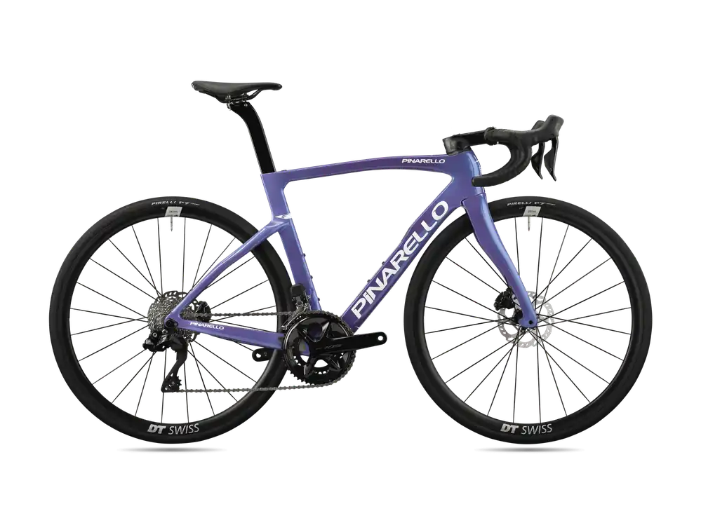 Akční Cena Pinarello F SERIES F5 105 Di2 2x12 DB + DT SWISS A1800 30DB SPLINE 575 fialová
