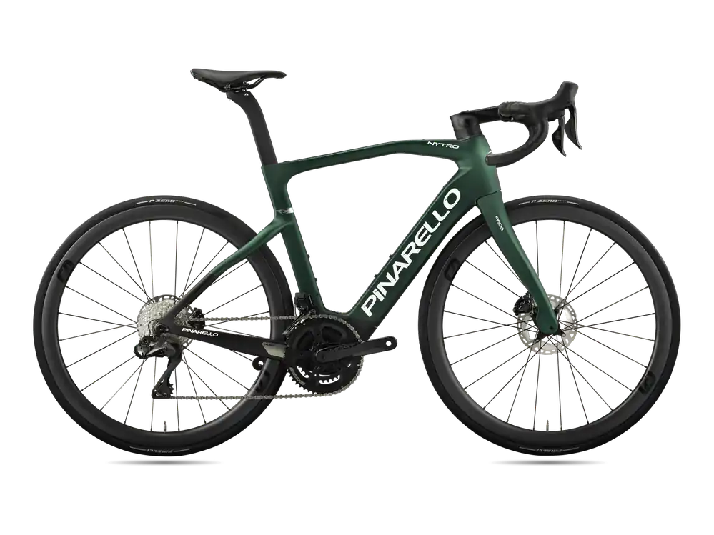Pinarello NYTRO ROAD E7 SHIMANO Ultegra Di2 2x12 DB (MY25) 530 tmavě zelená Značkový