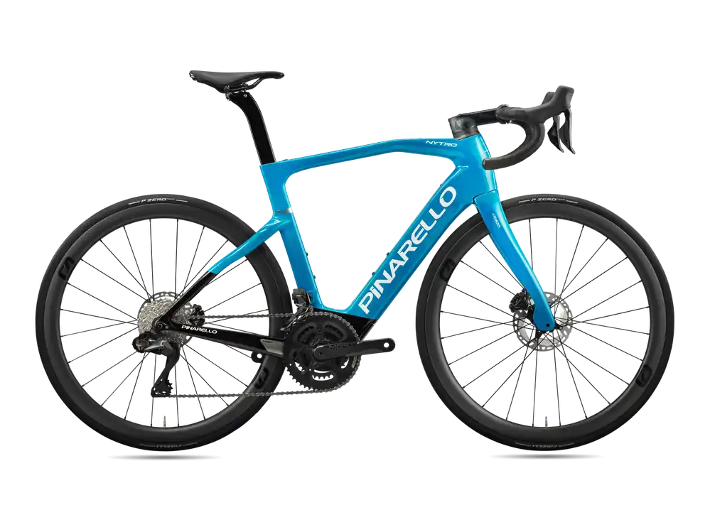 Pinarello NYTRO ROAD E7 SHIMANO Ultegra Di2 2x12 DB (MY25) 550 modrá Finální Výprodej