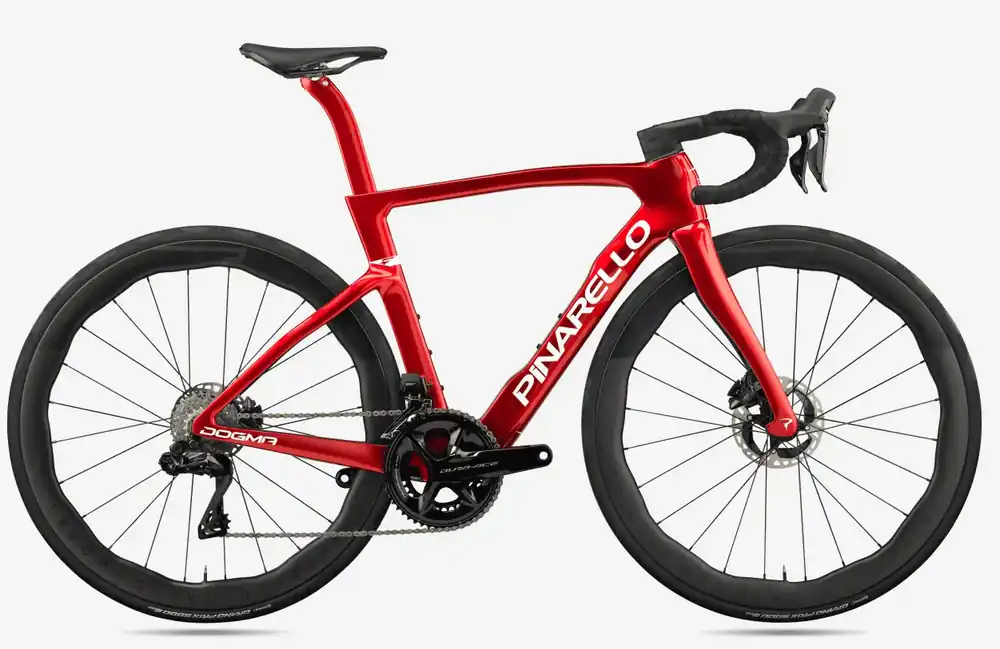 Pinarello Dogma F Dura Ace Di2 2x12 DB + PP (MY26) 430 červená Super Cena