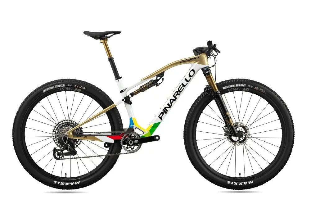 Pinarello Dogma XC Full SRAM XX SL Eagle AXS (MY25) XL zlatá/bílá Ihned K Objednání