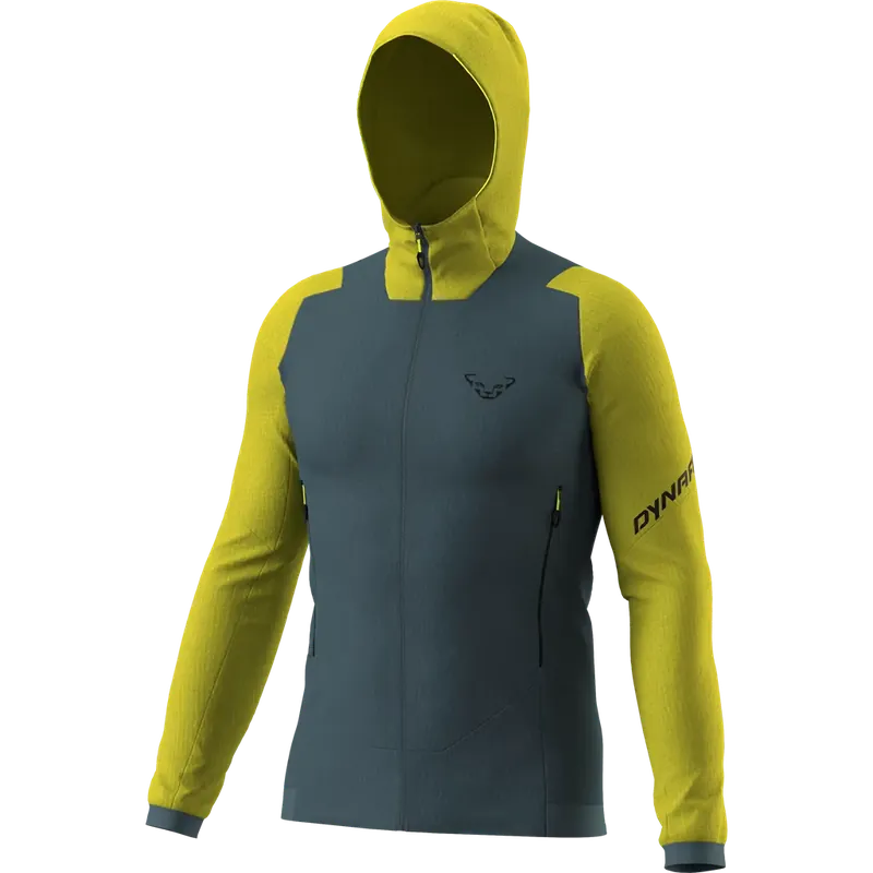 Akční Nabídka Dynafit Blacklight Therm Hooded Jacket M L žlutá/šedá