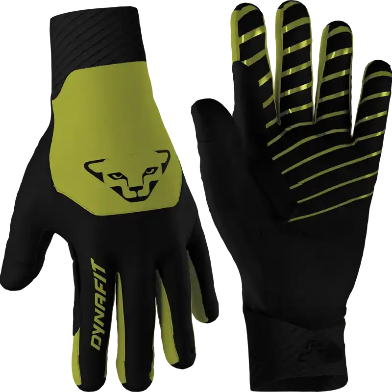 Nová Kolekce Dynafit Blacklight Softshell Gloves M žlutá/černá