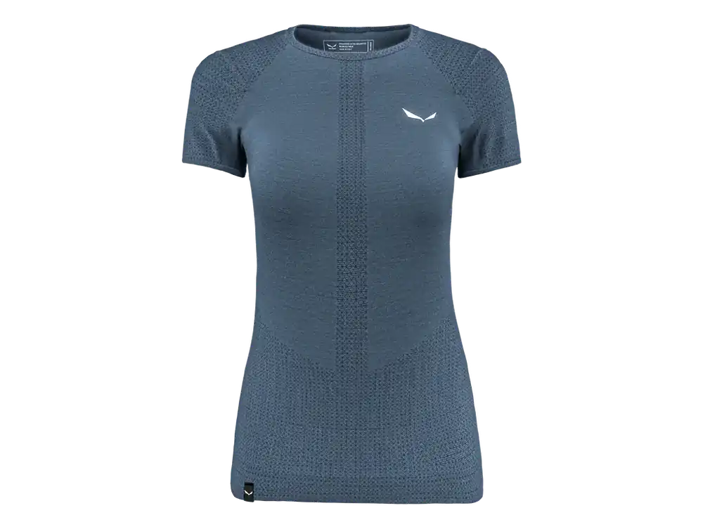 Salewa Zebru Medium Warm Amr W T-Shirt 44/38 modrá Poslední Šance