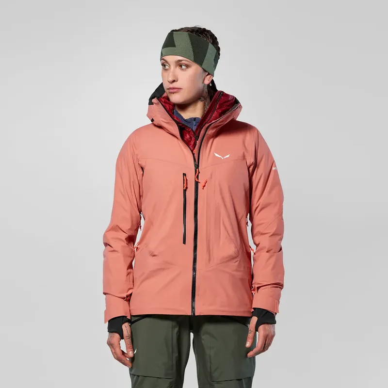 Nejlepší Cena Salewa Sella 3L Ptx Jacket W 44/38 lososová