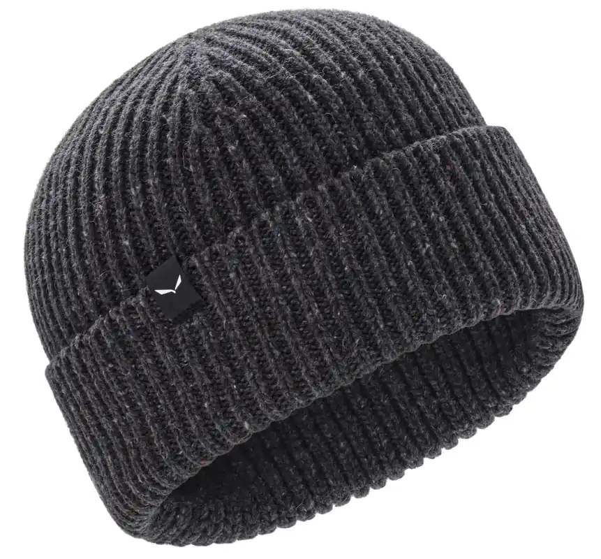 Salewa Re-Zebru Knit Beanie UNI tmavě šedá Jen Po Omezenou Doba
