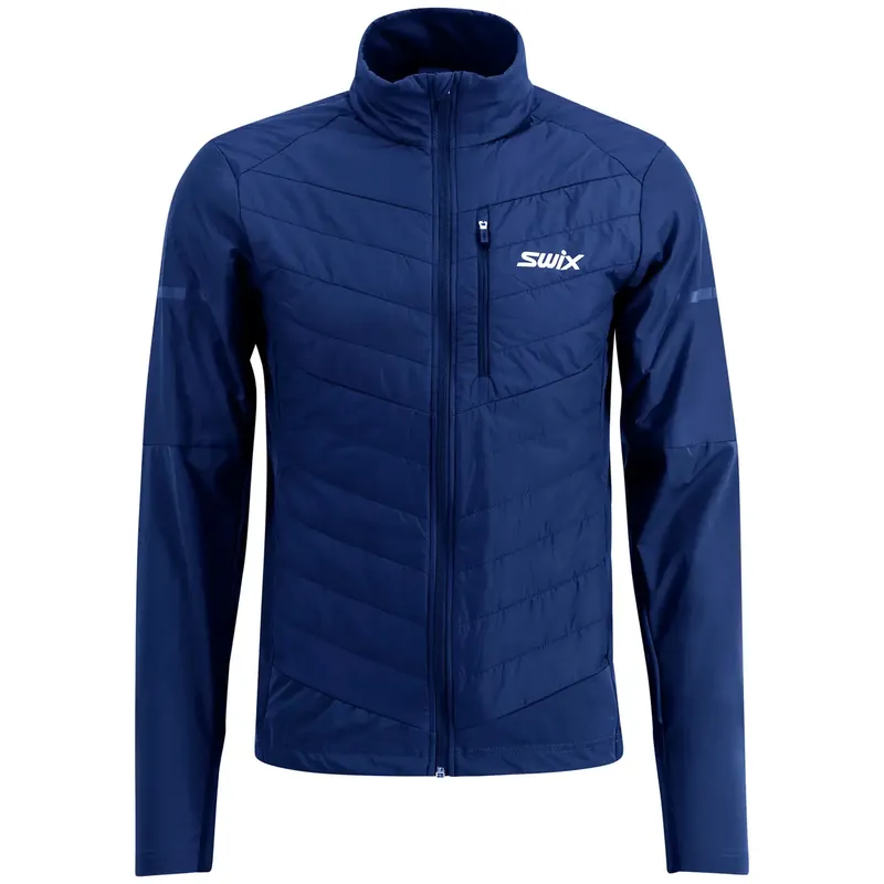 Nízká Cena Swix Nordic Warm Hybrid Bunda L tmavě modrá