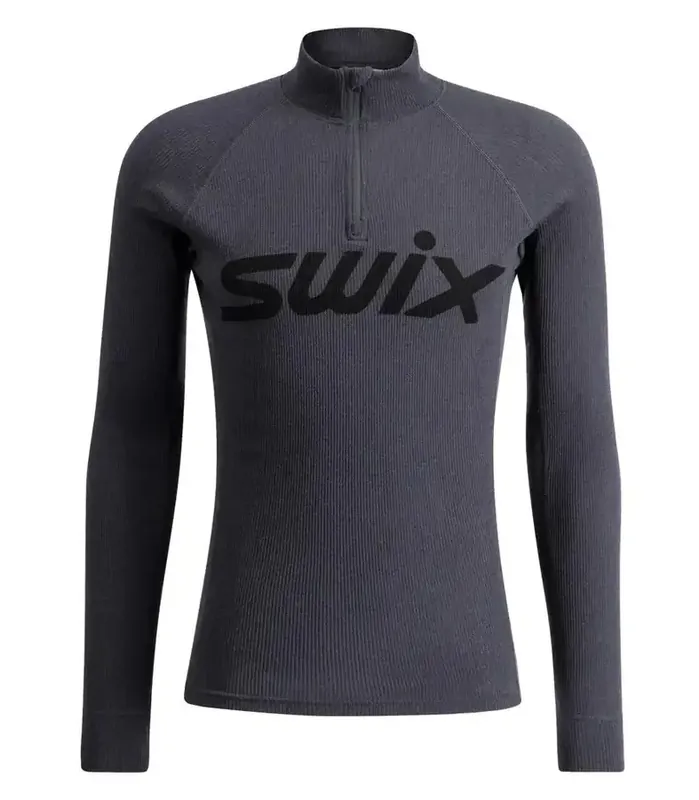 Ověřený Swix RaceX Merino Triko stojáček M XL tmavě šedá