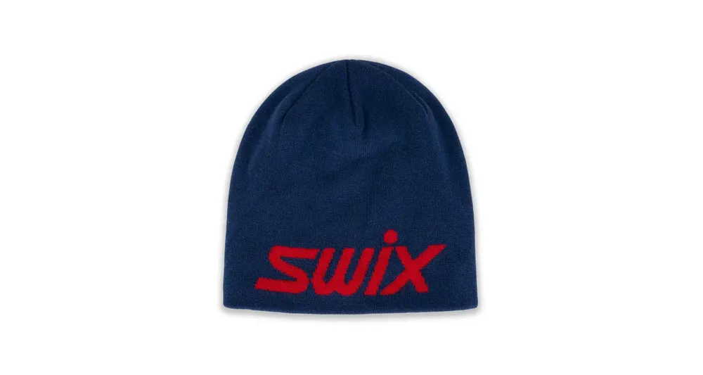 Swix Wool Logo Beanie 58 tmavě modrá Nízká Cena