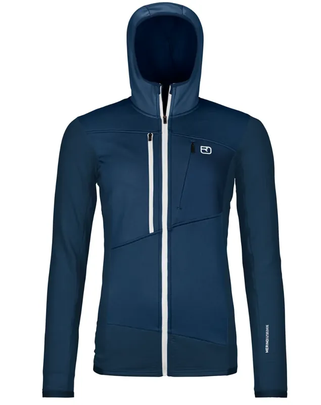 Ortovox Fleece Grid Hoody W L tmavě modrá Kup Teď
