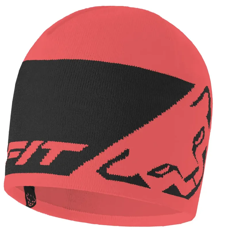 Dynafit Leopard Logo Beanie UNI lososová Výhodná Nabídka