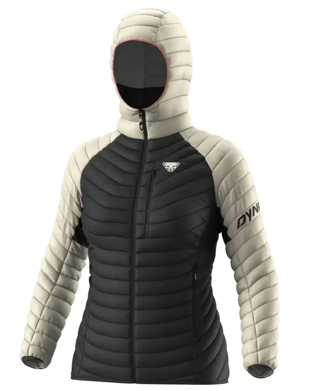Dynafit Radical Down RDS Hooded Jacket Women 44/38 béžová/černá Nejlepší Volba