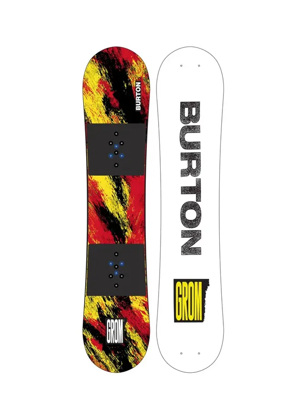 Levný Burton Grom Snowboard 120 žlutá/červená