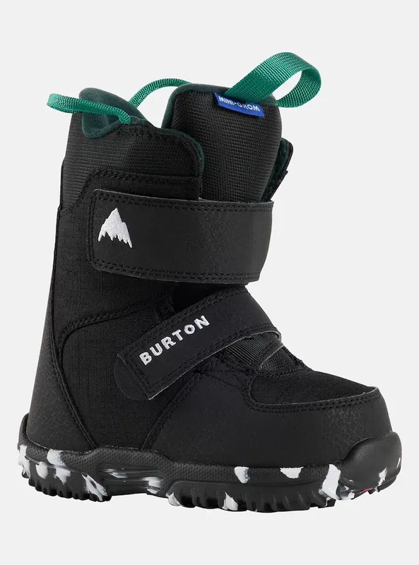 Nejlepší Cena Burton Mini Grom Snowboard Boots 12C černá/zelená
