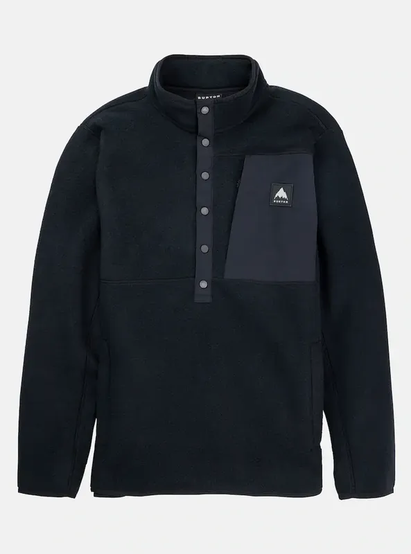 Nová Kolekce Burton Cinder Pullover Fleece M černá