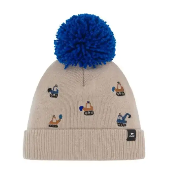 Eisbär čepice Talur Pompon MÜ Jr UNI hnědá/modrá Vrácení Zdarma