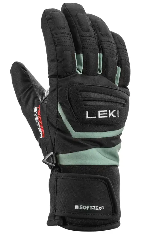 LEKI Griffin 3D Junior 6,0 černá/zelená Omezená Nabídka