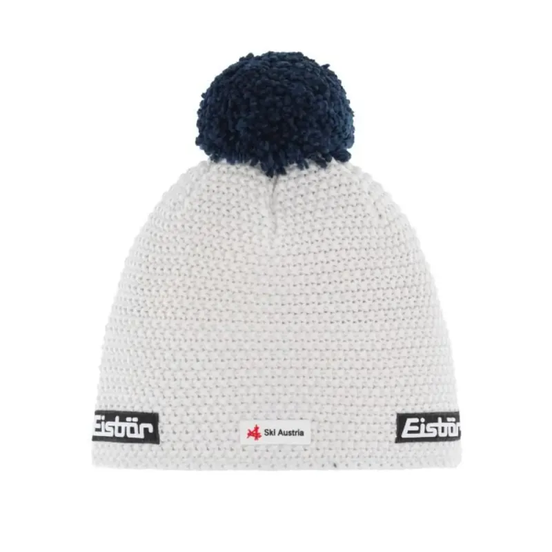 Speciální Cena Eisbär čepice Jamie Pompon MÜ SKA UNI bílá/modrá