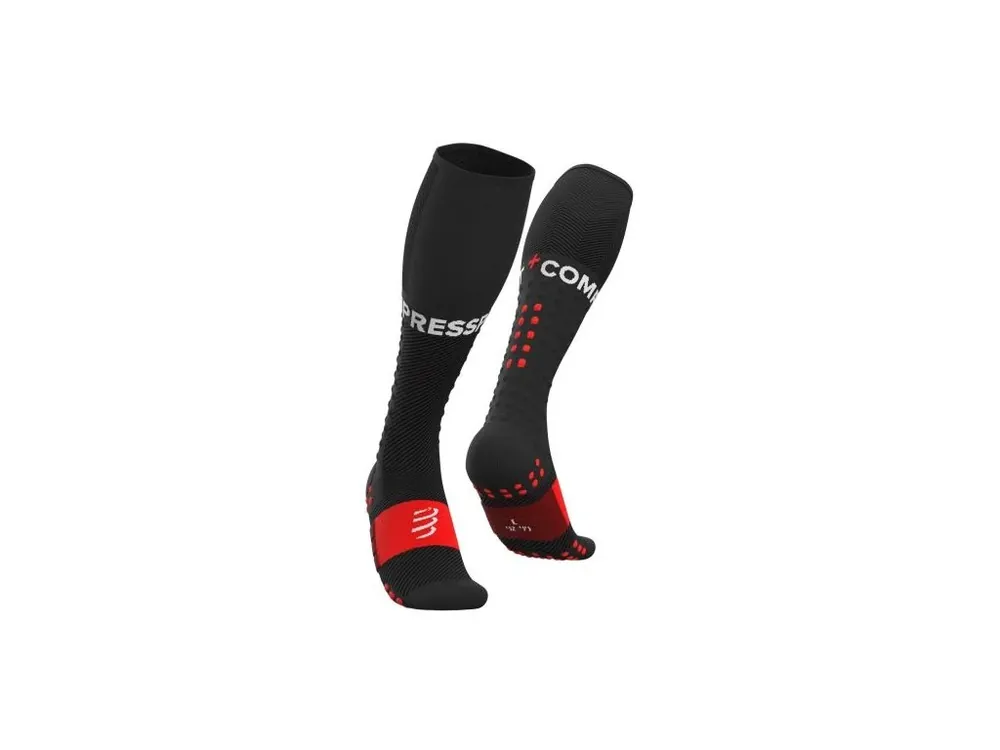 Omezená Nabídka Kompresní ponožky Compressport Full Socks Run Black