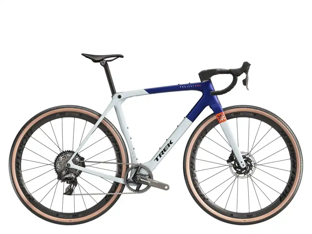 Speciální Cena Kolo Trek Checkmate SLR 7 AXS 2026 Matte Hex Blue/Plasma Grey Pearl
