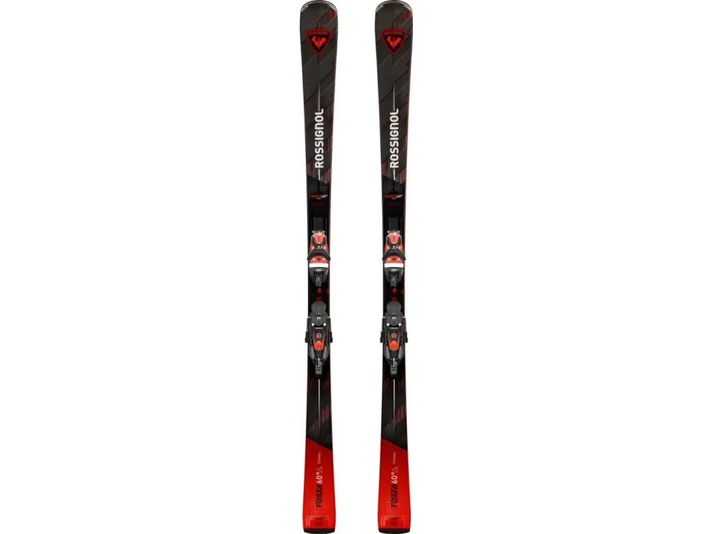 Speciální Cena Sjezdové lyže Rossignol FORZA 60‘ TI Konect + SPX 12 Konect GW B80 BK Hot Red 2025/2026