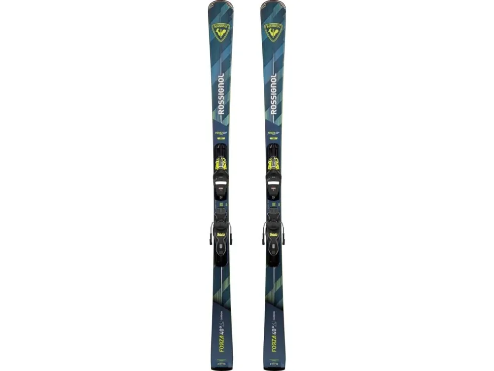 Levný Sjezdové lyže Rossignol FORZA 40‘ CA Xpress + Xpress 11 GW B83 Black Yellow 2025/2026
