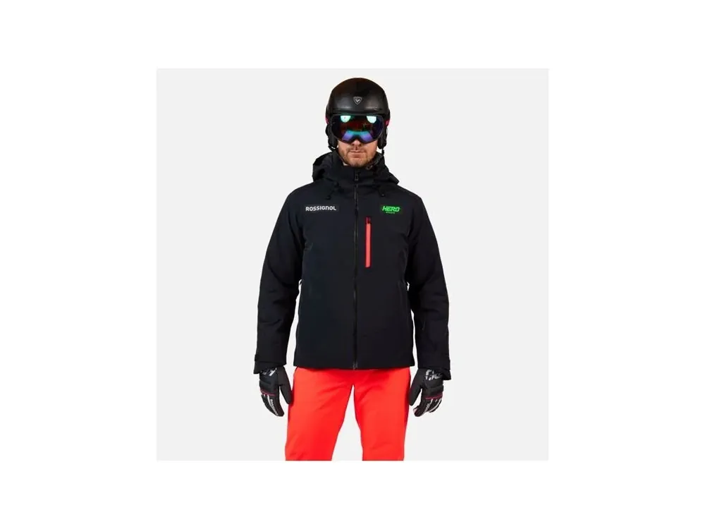 Značkový Bunda Rossignol Hero Blackside Insulated Jkt Black