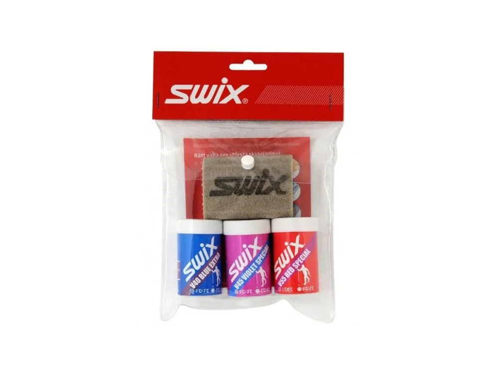 Přímo Od Výrobce Sada vosků Swix P19 XC Gunde kit V40, V45, V55, T10
