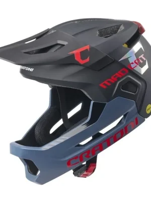 Hit Sezóny Cyklistická přilba Cratoni MadCat MIPS Gunmetal/Red Matt