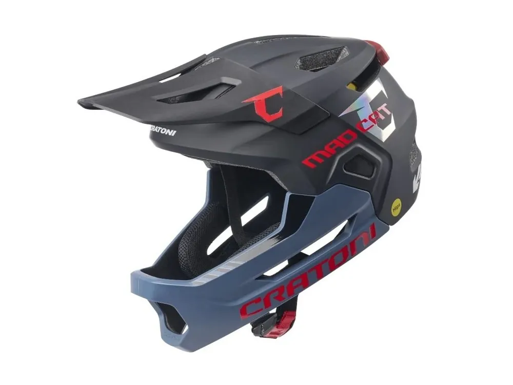 Hit Sezóny Cyklistická přilba Cratoni MadCat MIPS Gunmetal/Red Matt