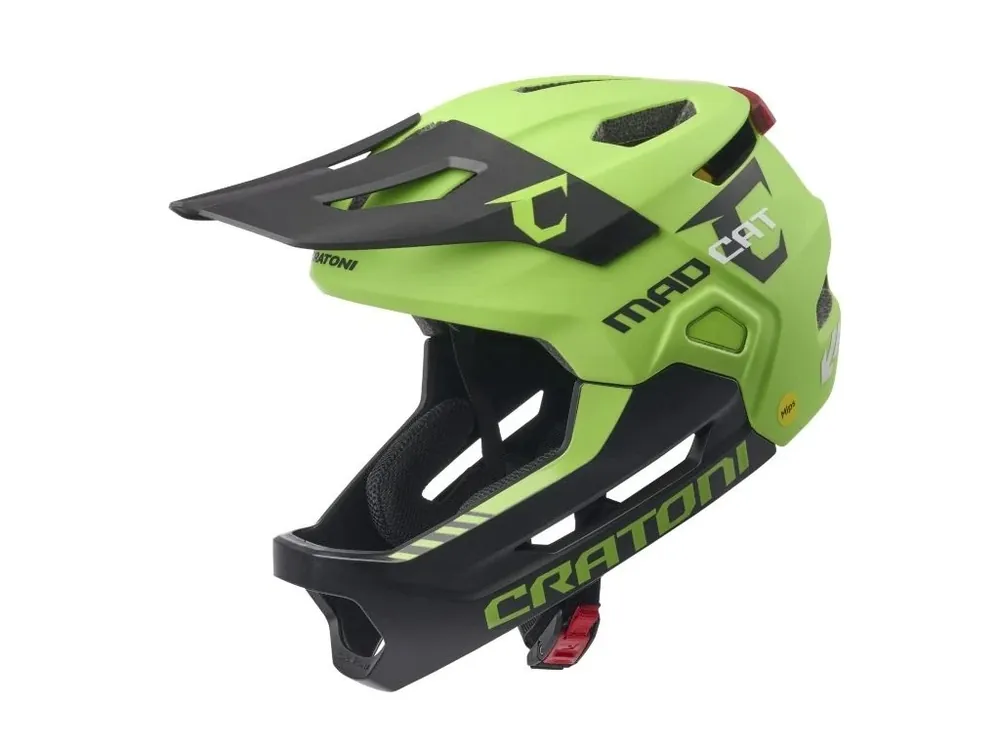 Cyklistická přilba Cratoni MadCat MIPS Lime/Black Matt Ihned K Objednání