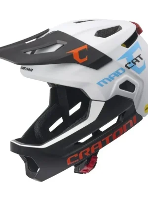Cyklistická přilba Cratoni MadCat MIPS White/Black Matt Oblíbený