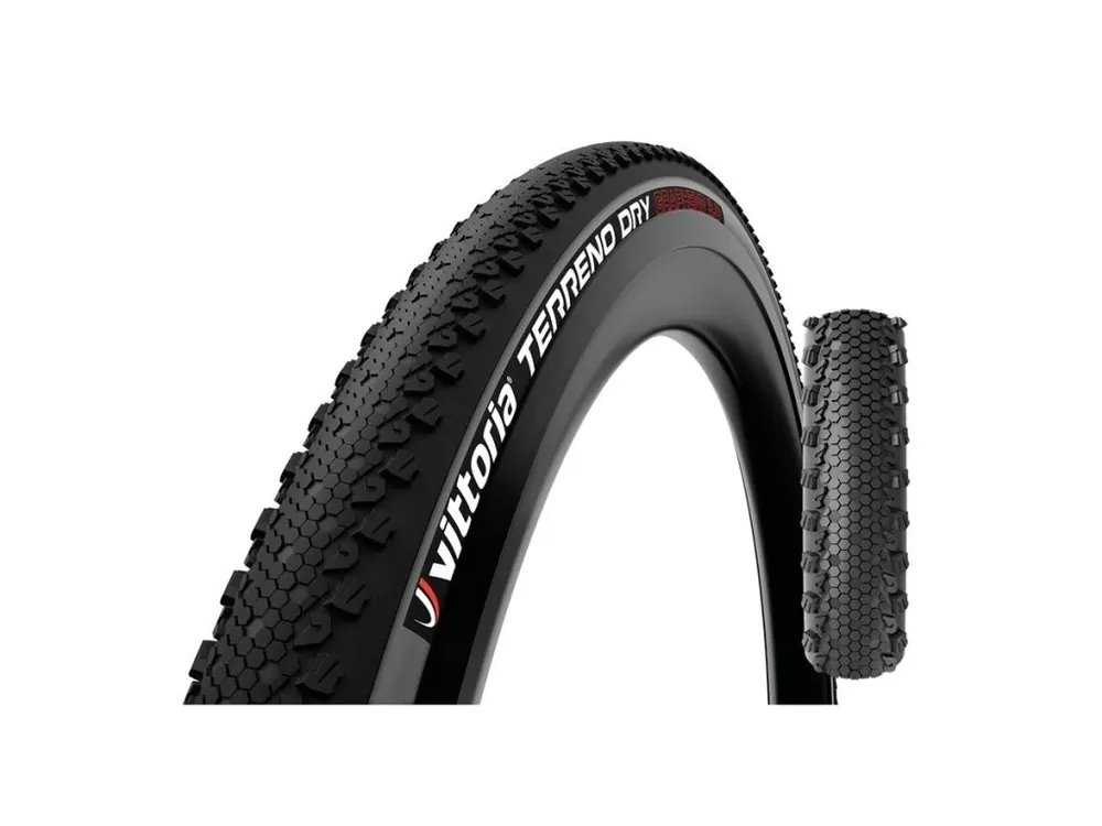 Rychlé Dodání Plášť Vittoria Terreno Dry 37-622 Gravel anth-blk-blk G2.0