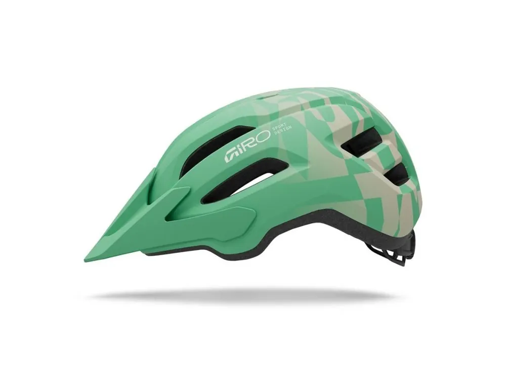Omezená Nabídka Cyklistická přilba Giro Fixture II Youth Mat Green Rush