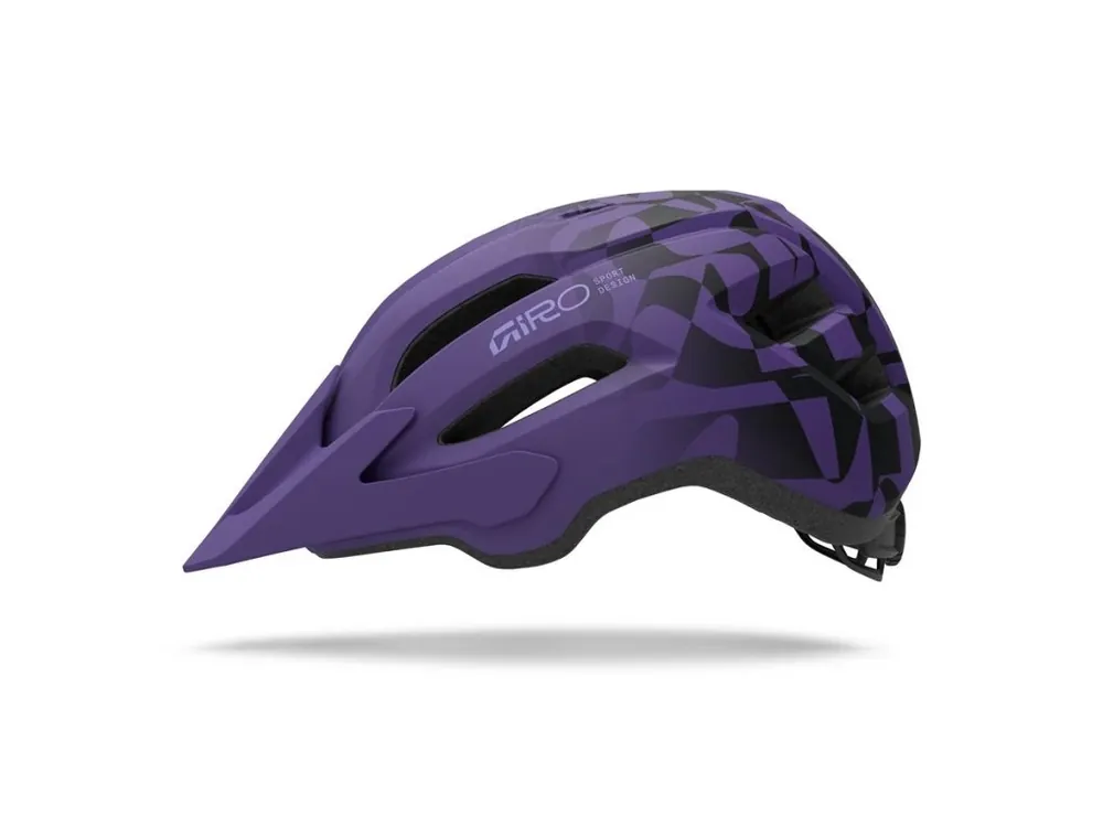 Cyklistická přilba Giro Fixture II Youth Mat Purple Rush Zlevněný