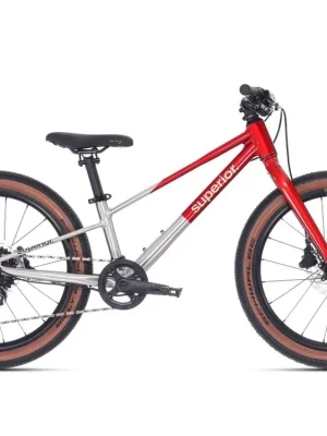 Omezená Nabídka Kolo SUPERIOR Team 20 2026 Gloss Brushed Alu/Red