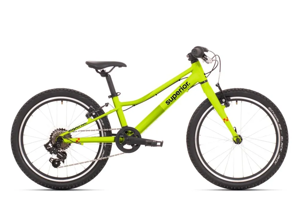 Kolo SUPERIOR Racer 20 2026 Matte Radioactive Yellow Vrácení Zdarma