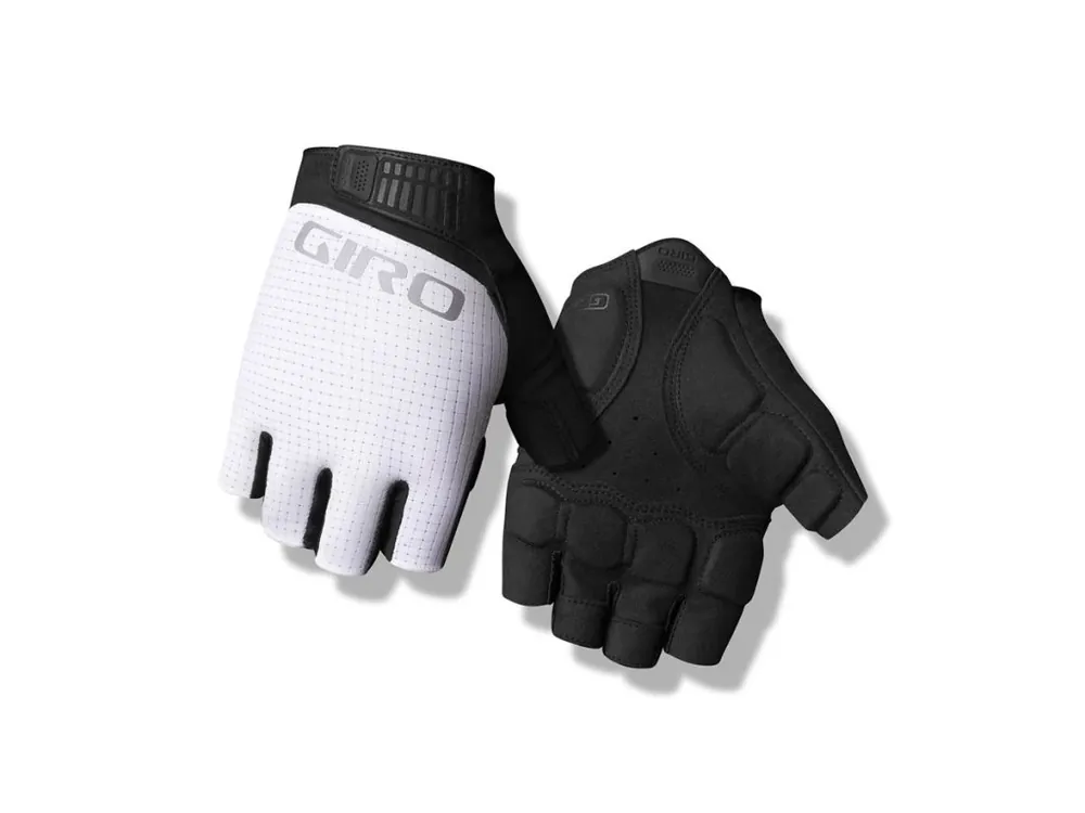 Originální Cyklistické rukavice Giro Bravo II Gel White