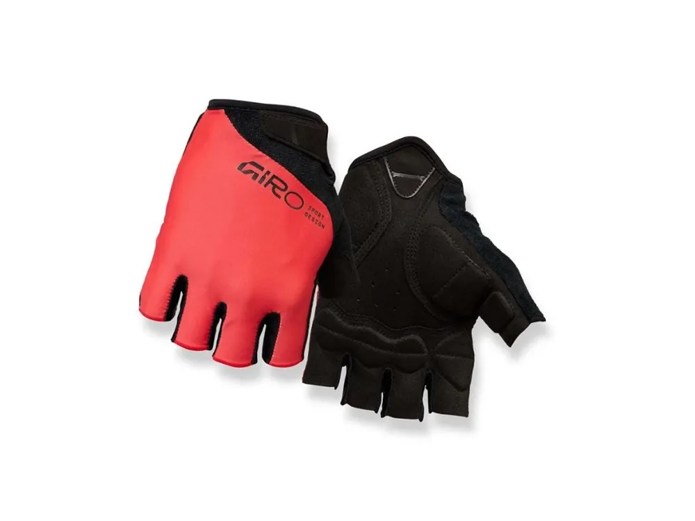 Cenový Hit Cyklistické rukavice Giro Jag Flame Red