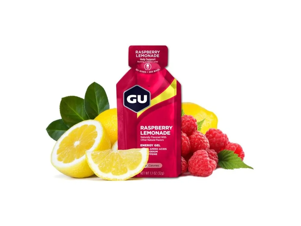 GU Energy Gel 32g Raspberry Lemonade Akční Cena