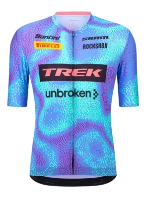 Oblíbený Cyklistický dres Santini Trek-Unbroken XC Replica